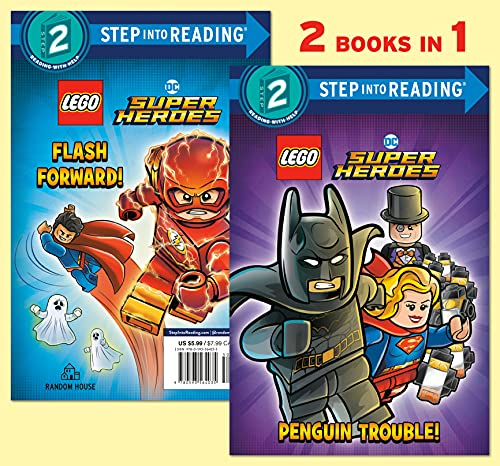Penguin Trouble!/Flash Forward! (LEGO Batman) (Step into Reading)