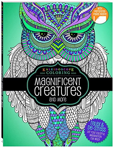 Coloring Book-Magnificent Creatures And More: Kaleidoscope Coloring (Will And Wisdom Books)