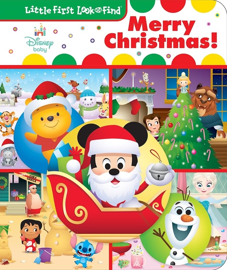 Disney Baby: Merry Christmas! Little First Look and Find