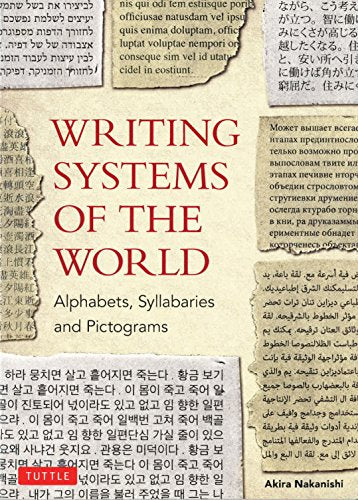 Writing Systems of the World: Alphabets, Syllabaries, Pictograms