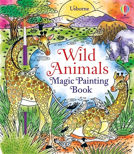 Wild Animals Magic Painting Book (Magic Painting Books)