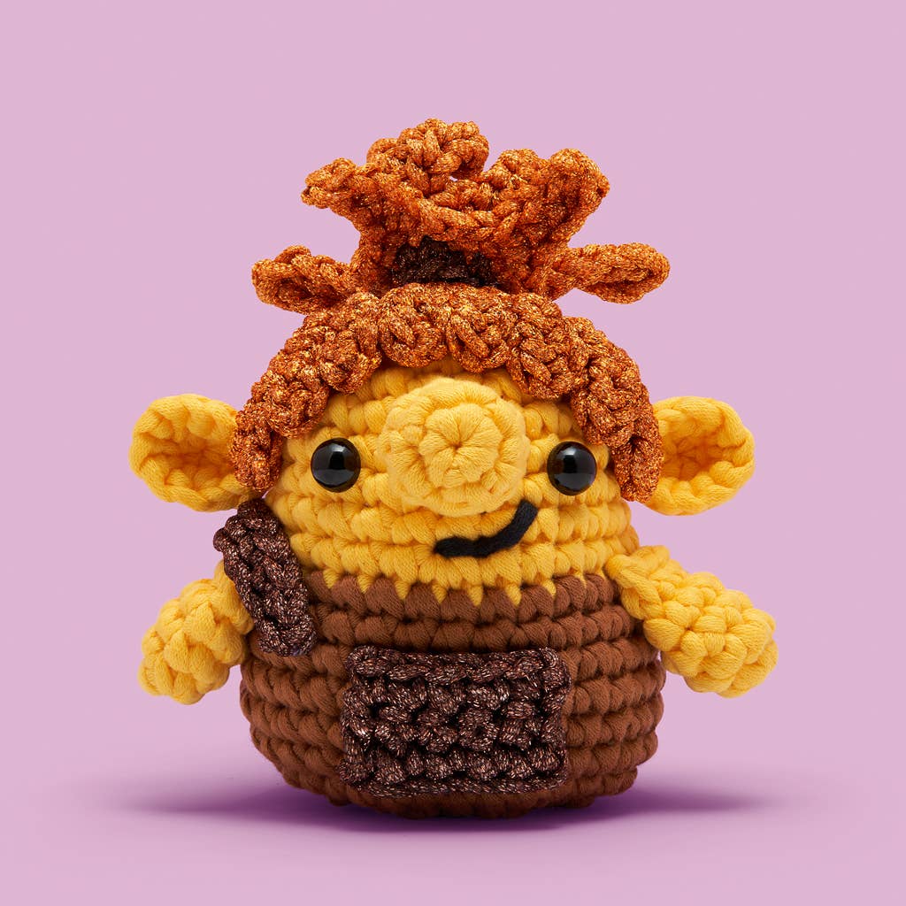 The Woobles: Peat the Troll Crochet Kit