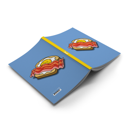 Denik: Sleepy Breakfast Classic Layflat Journal Notebook