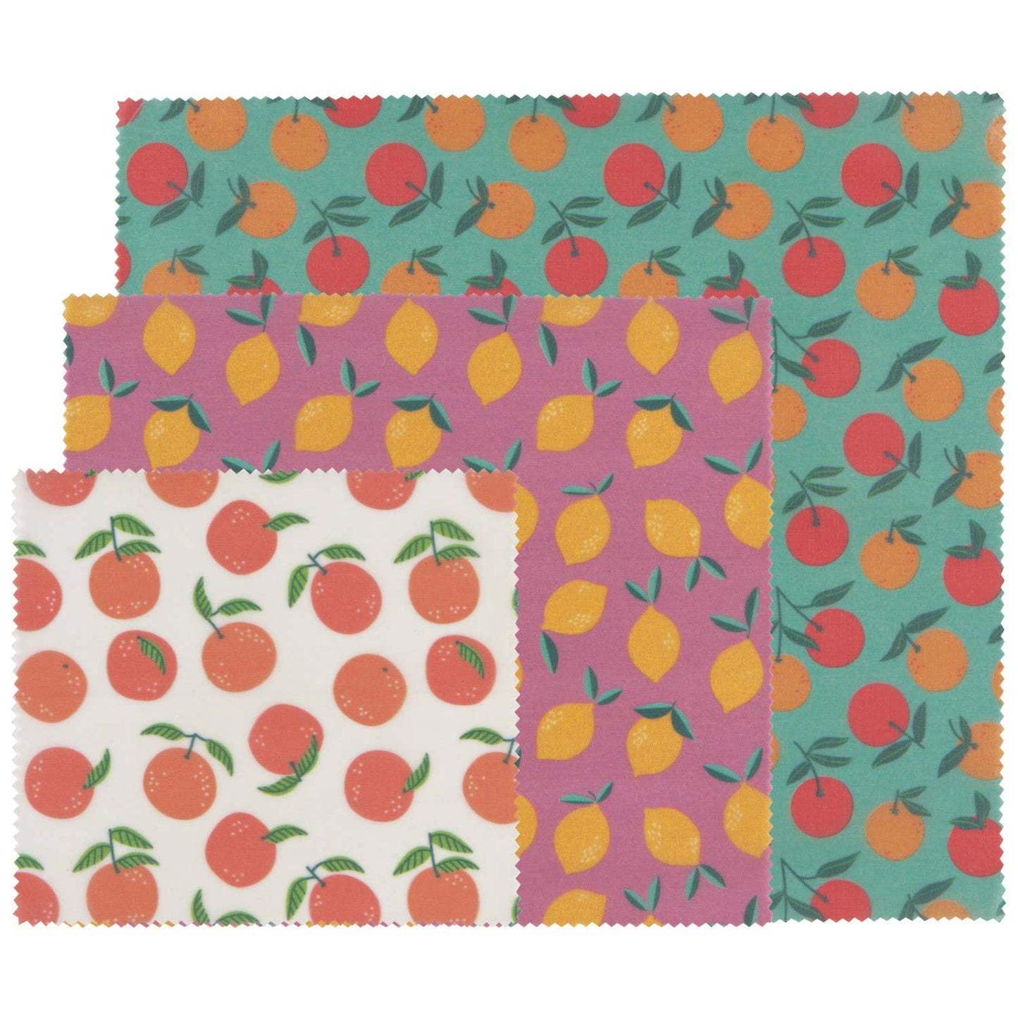 Ecologie: Citrus Beeswax Wrap Set of 3