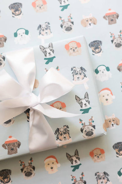 Joy Paper Co.: Holiday Dogs Wrapping Paper Roll