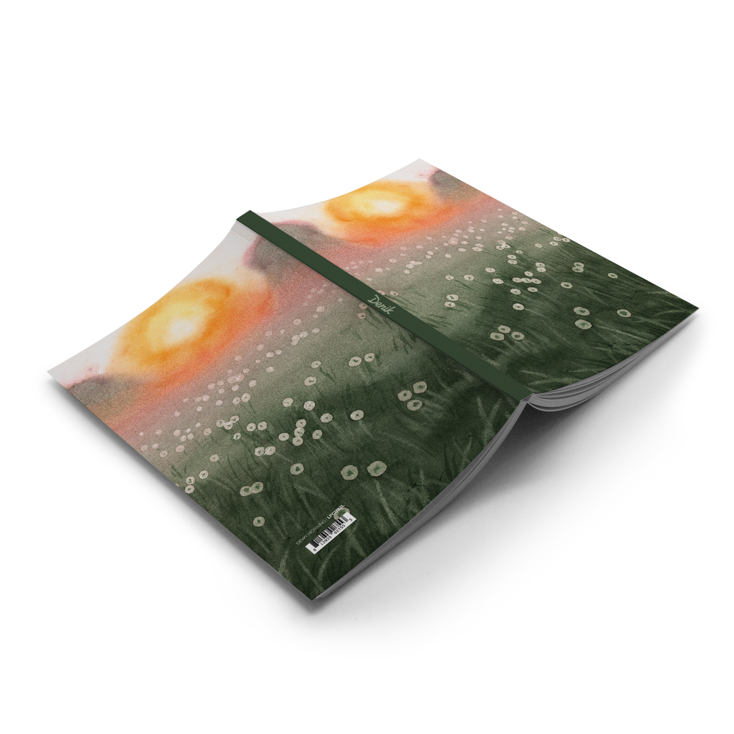 Denik:  Dewy Morning Classic Layflat Journal Notebook