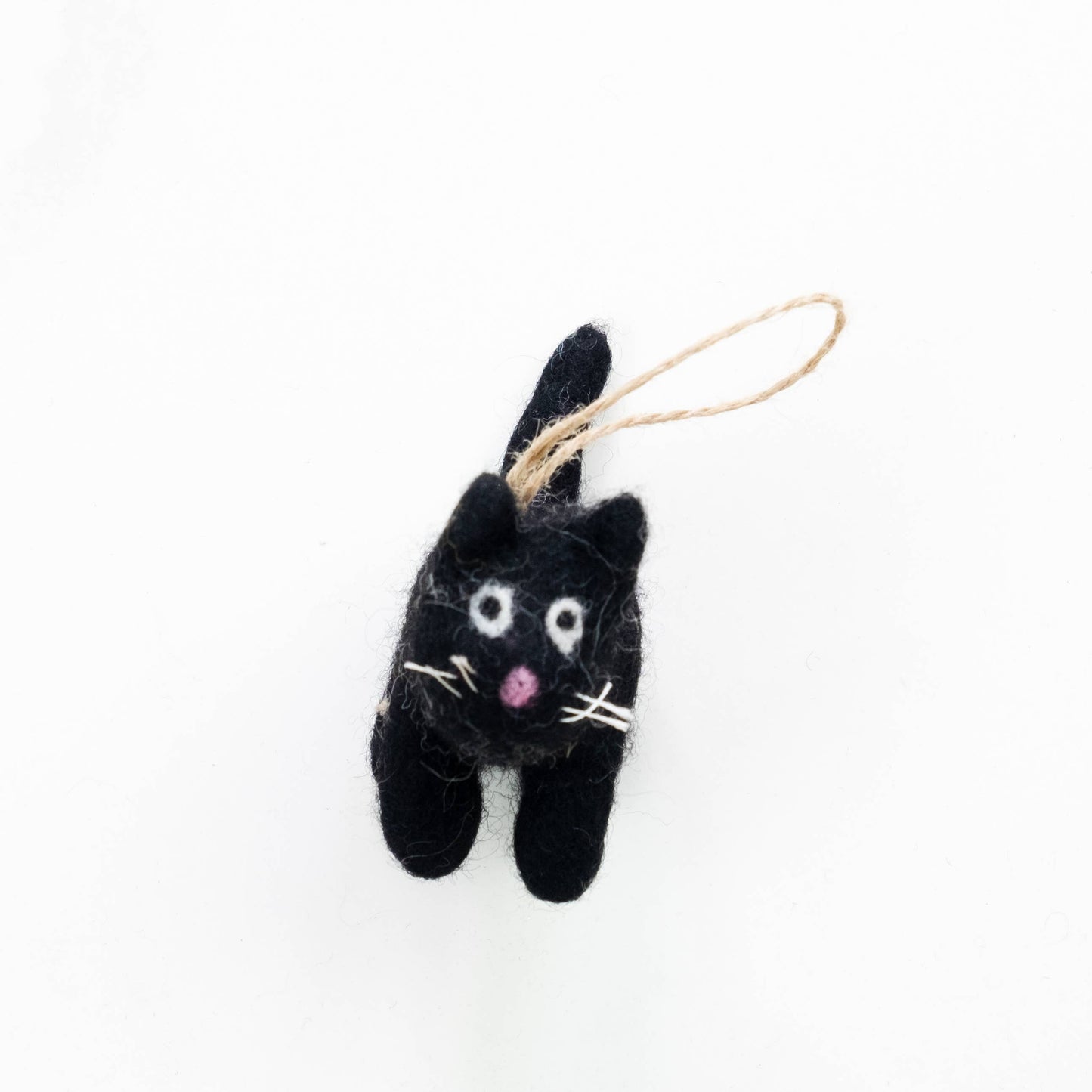 The Winding Road: Little Felt Cat Ornaments