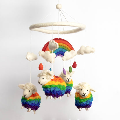 The Winding Road: Rainbow Sheep Mobile