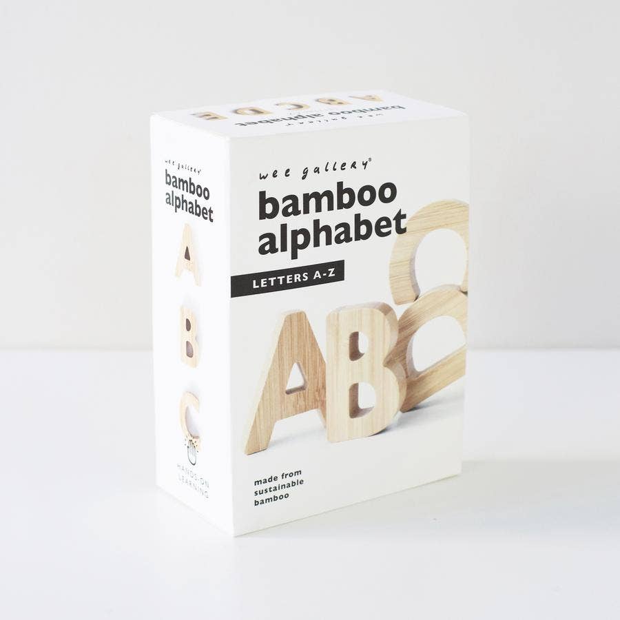 Wee Gallery: Bamboo Alphabet