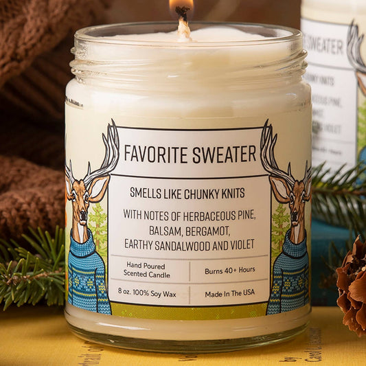 Two Little Fruits - Scented Candle | Pine Scent | Fall Scent | Favorite Sweater