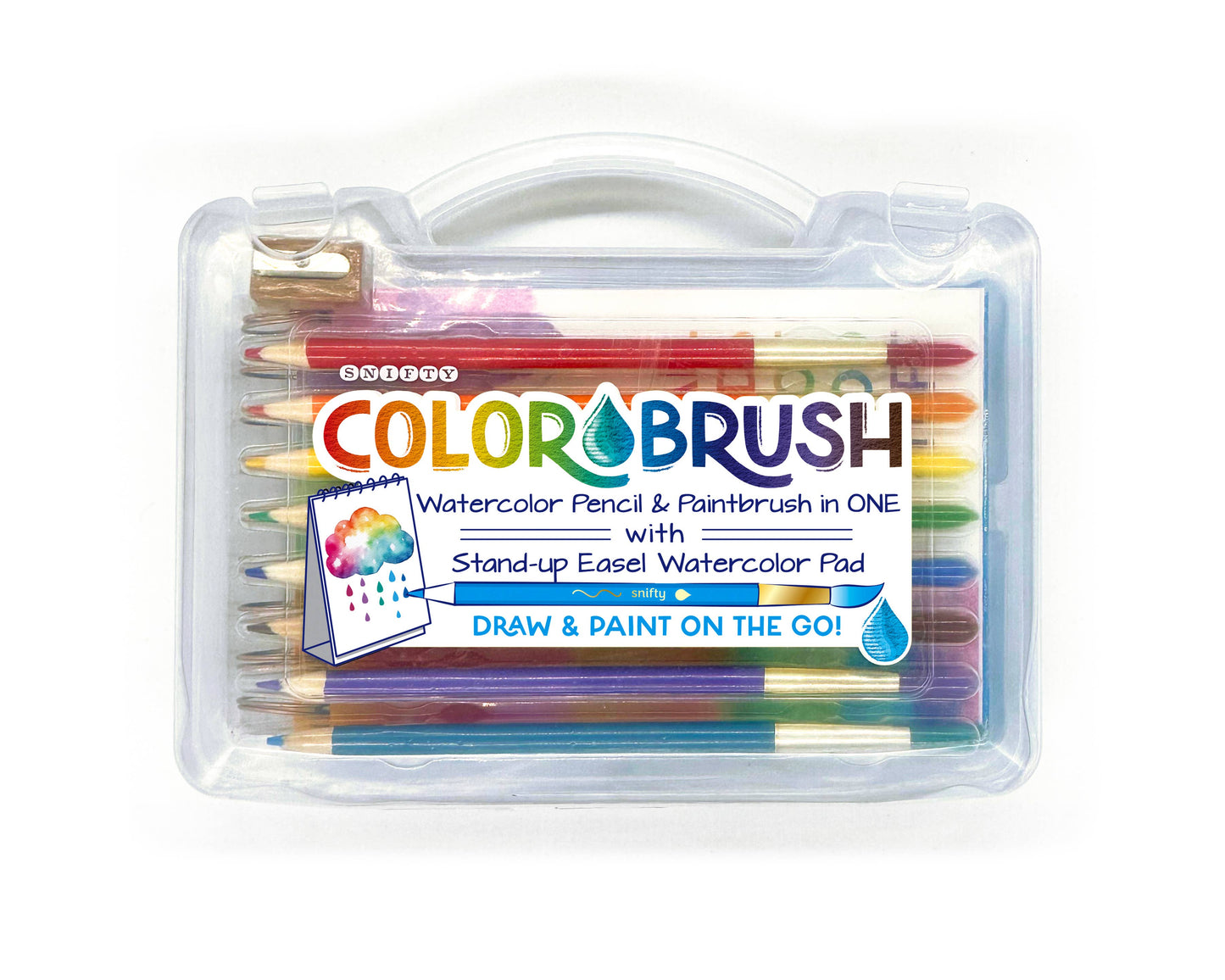 SNIFTY: COLORBRUSH ON THE GO  Watercolor pencil/paintbrush kit