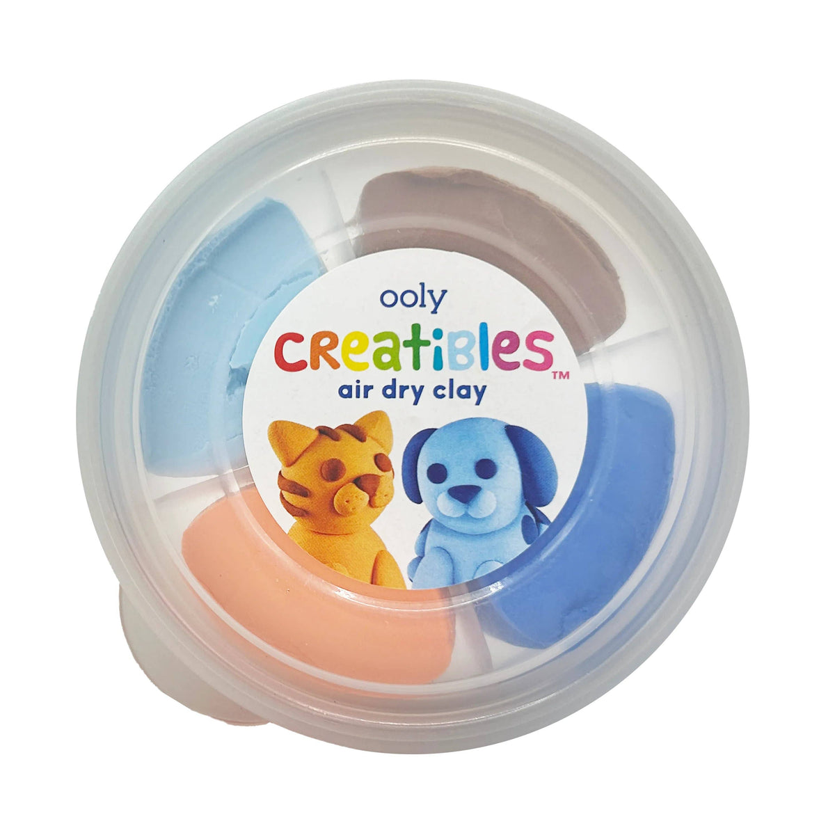 OOLY: Creatibles D.I.Y. Air-Dry Clay Kit: Pet BFFs (Set of 4)