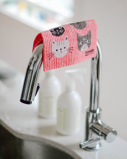 Ecologie: Cats Meow Swedish Dishcloth