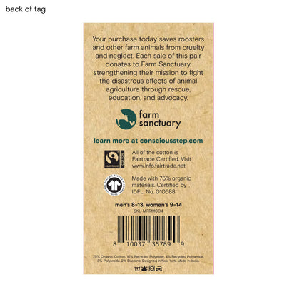Conscious Step: Socks that Save Roosters