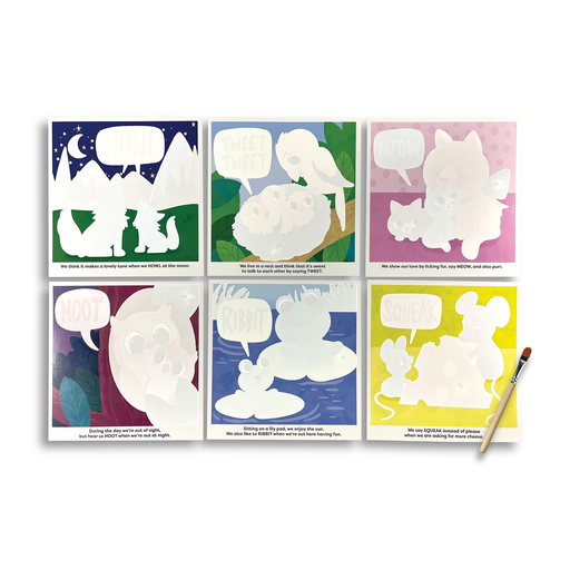 OOLY: Water Amaze Water Reveal Boards - Baby Animals (13 PC Set)