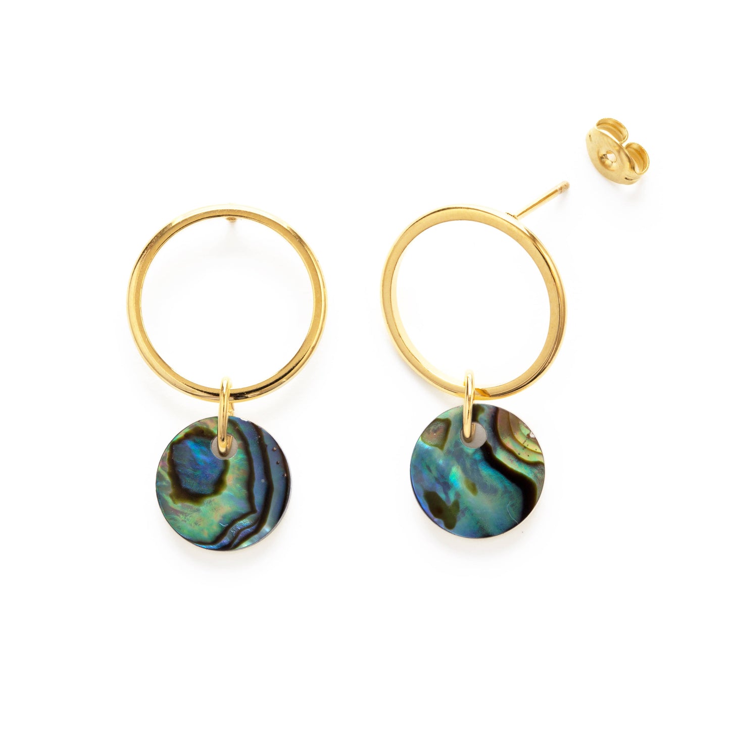 Amano Studio: Playa Studs - Abalone or Mother of Pearl