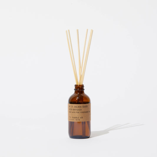 P.F. Candle Co.: Golden Coast Reed Diffuser (3.5 oz.)