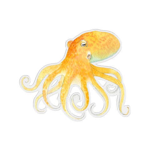 Felix Doolittle: Lend a Hand - Vinyl Stickers - Octopus