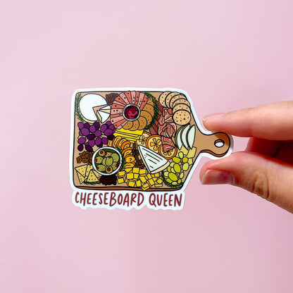 Brittany Paige: Cheeseboard Queen Charcuterie Sticker