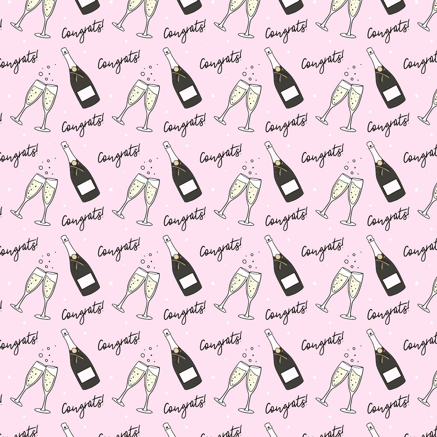 Brittany Paige: Congrats Champagne Wrapping Paper Roll