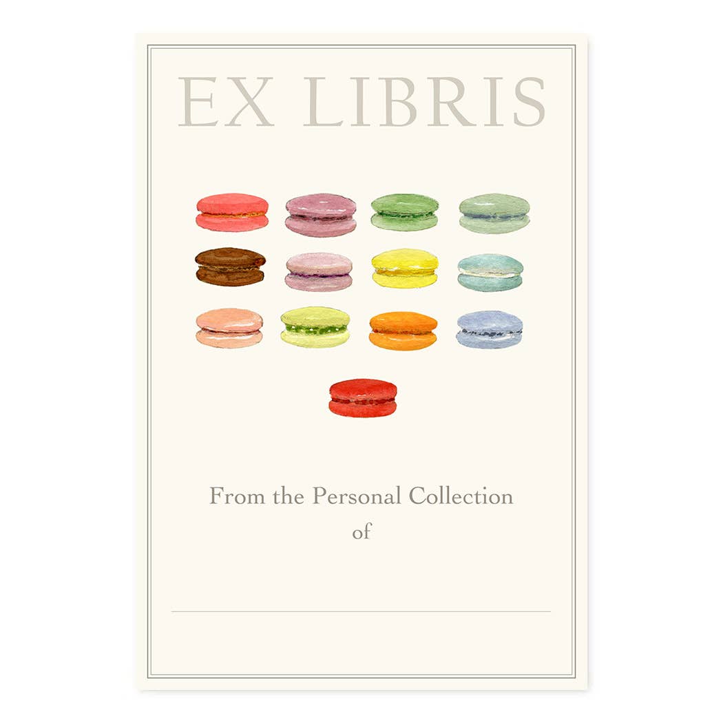 Felix Doolittle: Les Macarons - Bookplates