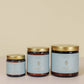 JaxKelly: 4oz Amber Crystal Candles - Amazonite - Hope