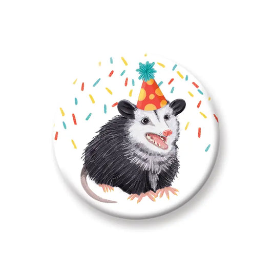 Grey Street Paper: Opossum Party Magnet