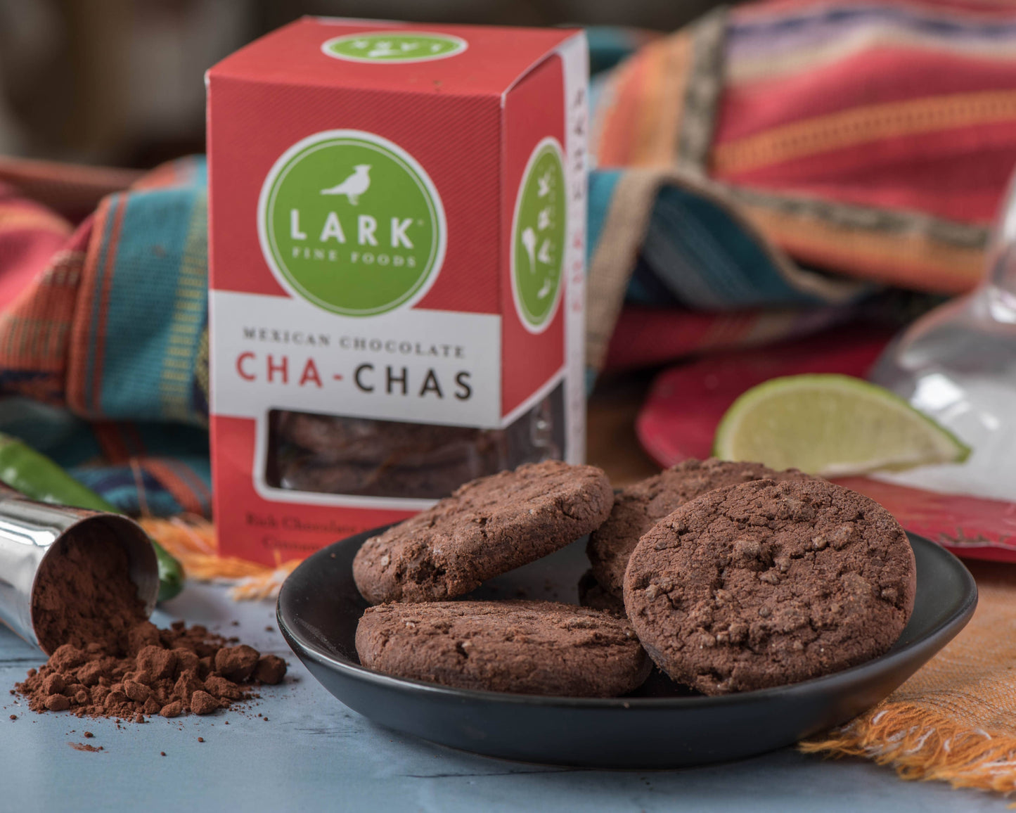 Lark Fine Foods: Mexican Chocolate Cha Cha "Petit Paquet"