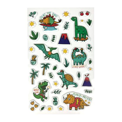 OOLY: Stickiville Standard - Dino-Mite! (Puffy)