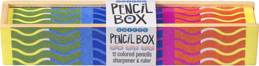 SNIFTY: WIGGLE - WOODEN COLORED PENCIL BOX