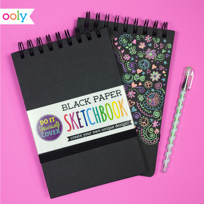 OOLY: D.I.Y. Cover Sketchbook - Black Paper