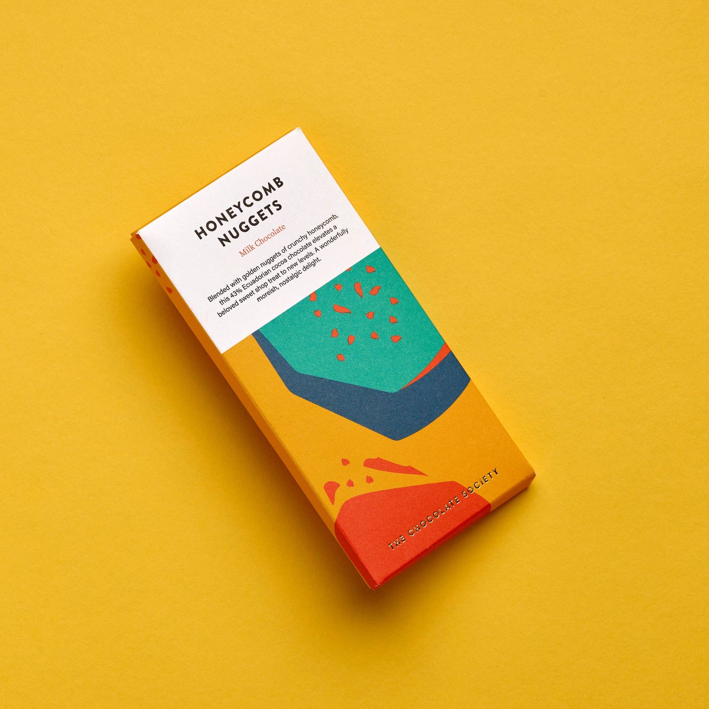 The Chocolate Society: Honeycomb Crunch Chocolate Bar