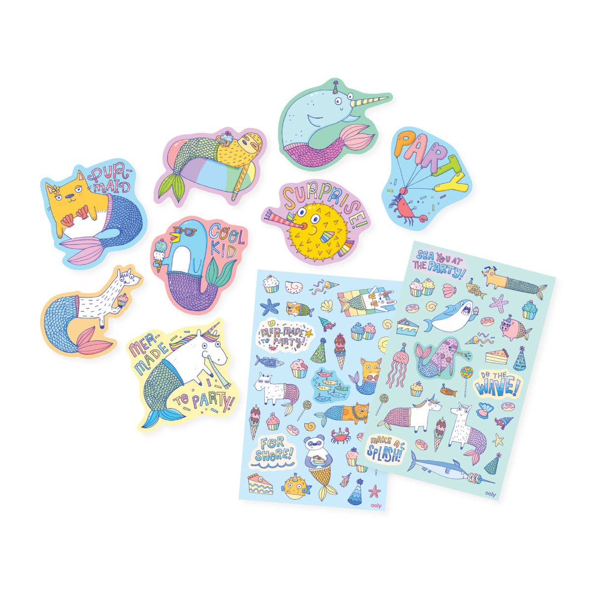 OOLY: Oh My! Unicorns & Mermaids Happy Pack