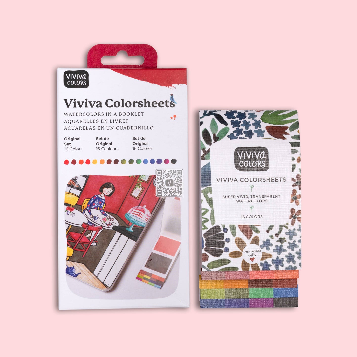 Viviva Colors: Colorsheets (16 Watercolors)