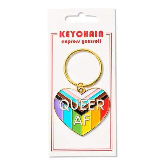 The Found: Queer AF Keychain