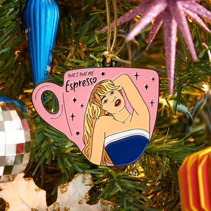 The Found: Sabrina Espresso Enamel Ornament