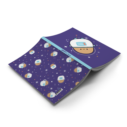 Denik: Smoko Astro Tayto Layflat Journal Notebook