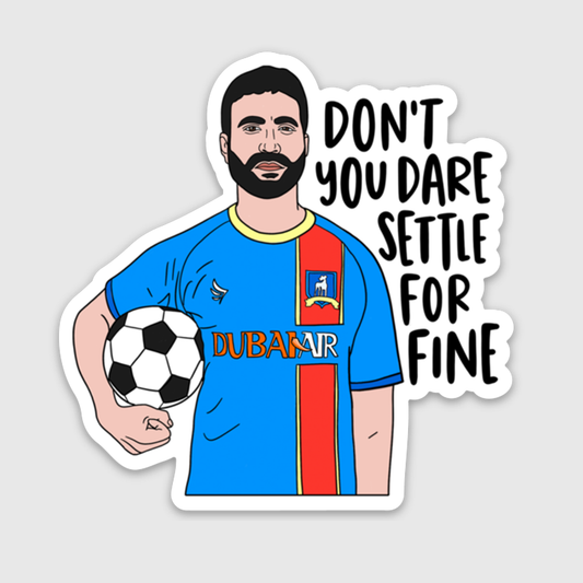 Brittany Paige: Don't Settle For Fine Sticker