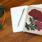 Denik: Double Bloom Embroidered Journal Notebook