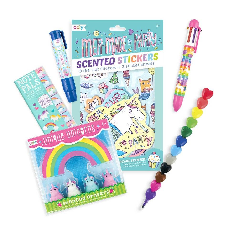 OOLY: Oh My! Unicorns & Mermaids Happy Pack