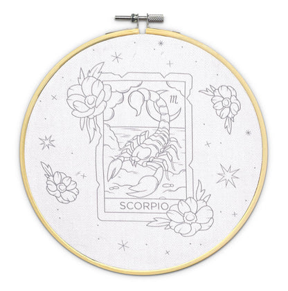 The Crafty Kit Company: Signs of Zodiac - Scorpio Embroidery Kit