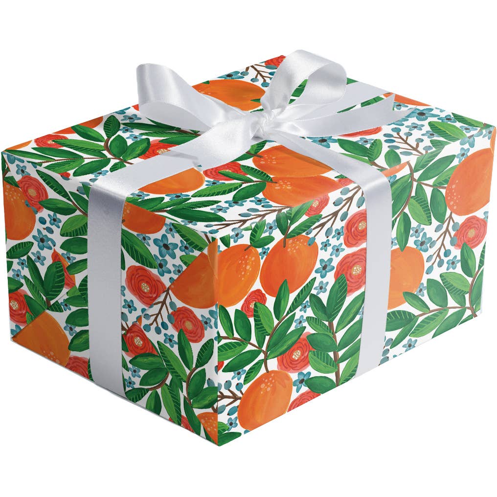 Jillson & Roberts: Mandarin Grove Gift Wrap Roll