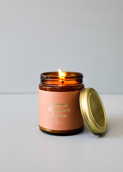 Jax Kelly: Mantra Candle - Boom Chakra Laka