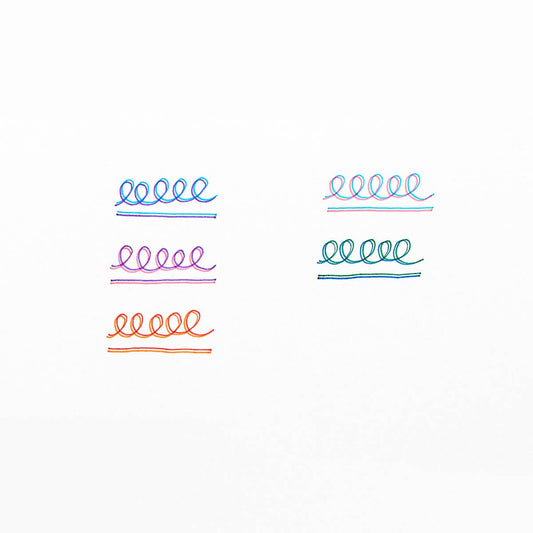OOLY: Seeing Double Fine Felt DoubleTip Markers - Set of 5 / 10 Co