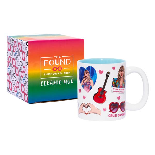 The Found: Swiftie Collage Coffee Mug