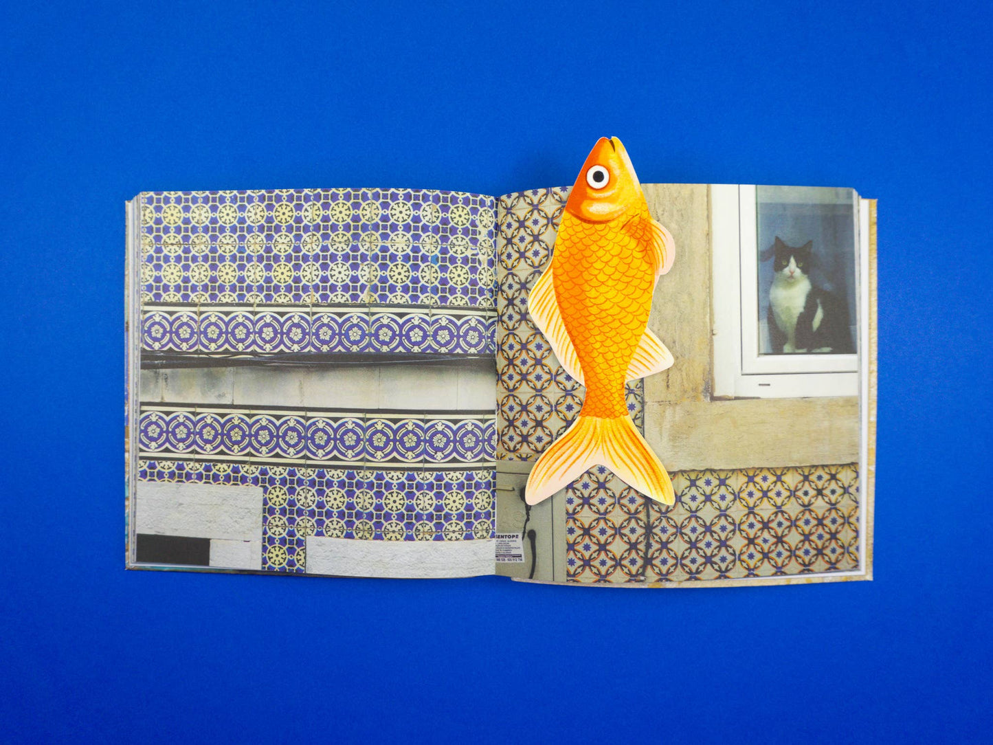 Grey Street Paper: Goldfish Die-Cut Bookmark