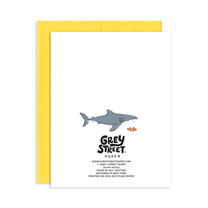 Grey Street Paper: Baby Shark Greeting Card