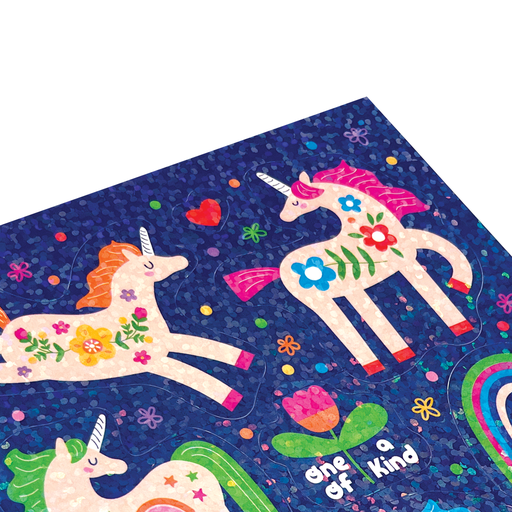 OOLY - Stickiville Standard  - Magical Unicorns (Holographic Glitte