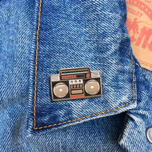 The Found: Boombox Pin