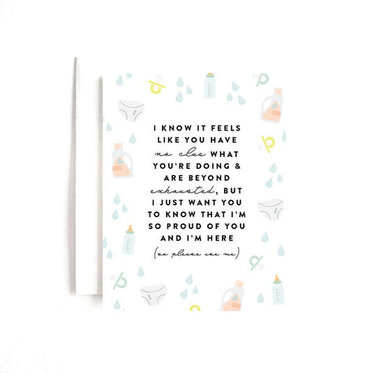 Joy Paper Co: Postpartum Support Card